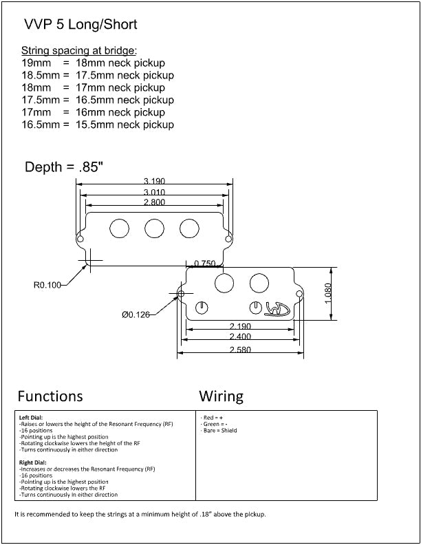 VVP 5 String
