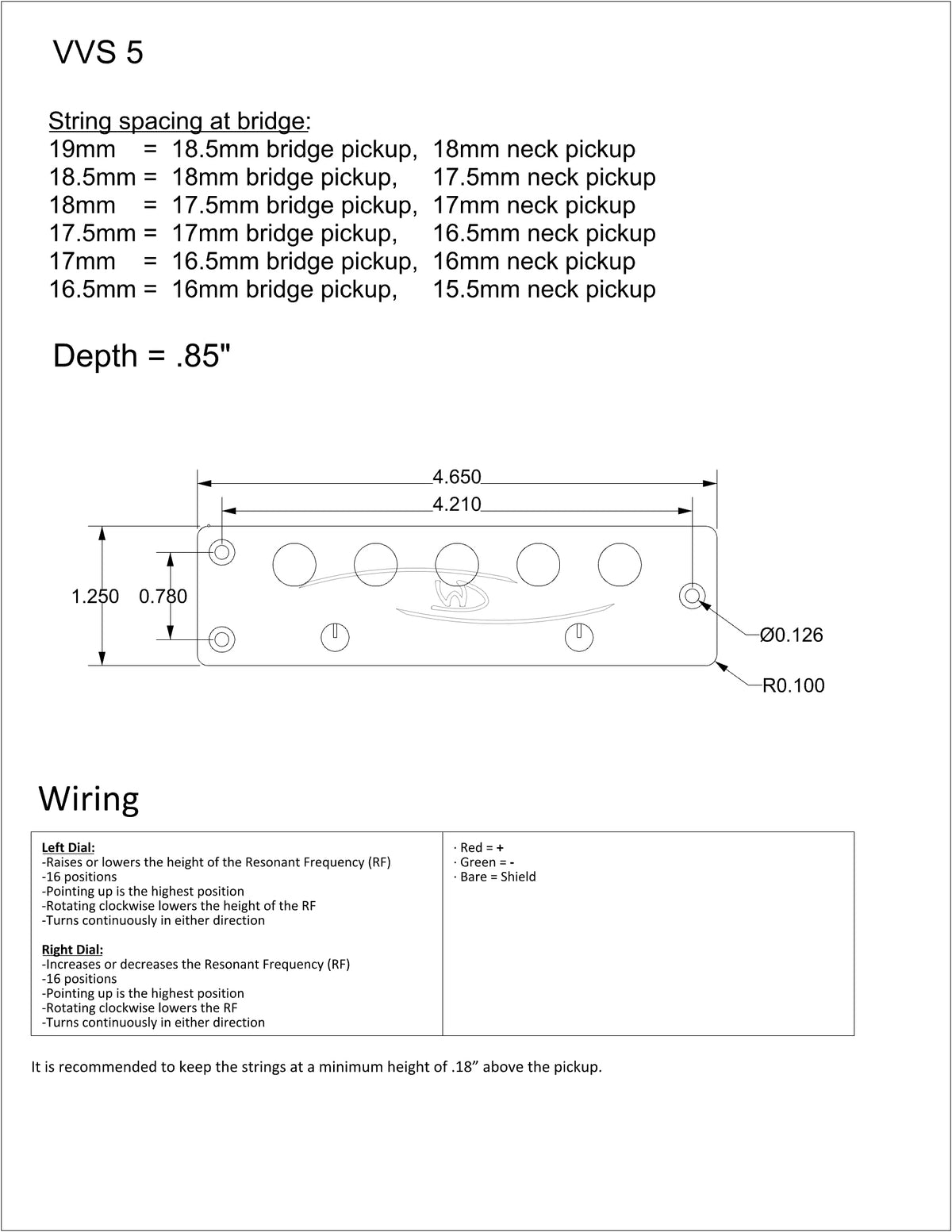 VVS 5 string